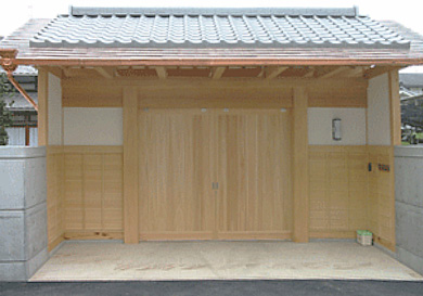 数奇屋門 塀の新築 松山市リフォーム 増改築の株式会社キイチ 東温 伊予 松前 砥部 愛媛県 キッチン トイレ お風呂